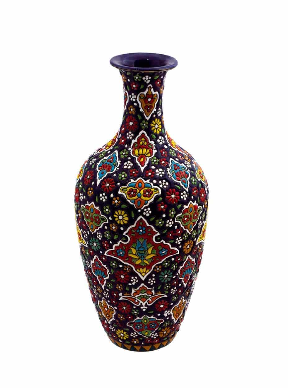 تصویر 1 از راهنمای خرید گلدان مینا کاری + قیمت عالی
